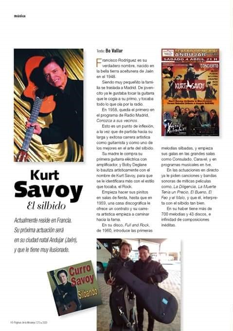 Kurt Savoy en periódico