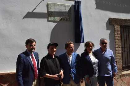 Placa Homenaje a Kurt Savoy en Andújar
