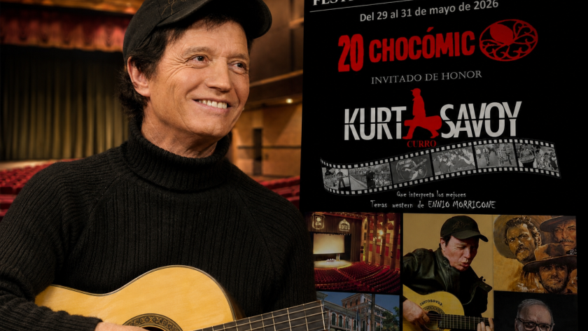 Kurt savoy en el Festival Chocómic